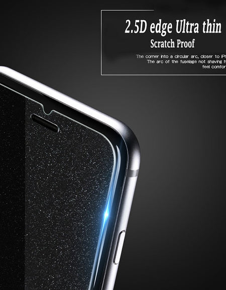 Tempered Glass Glitter Shiny Screen Protector For iPhone 7 6 6s 5