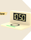 Fast Wireless Charger 3 In 1 Multi-function Alarm Clock/ Night Light Mobile Phone
