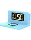 Fast Wireless Charger 3 In 1 Multi-function Alarm Clock/ Night Light Mobile Phone