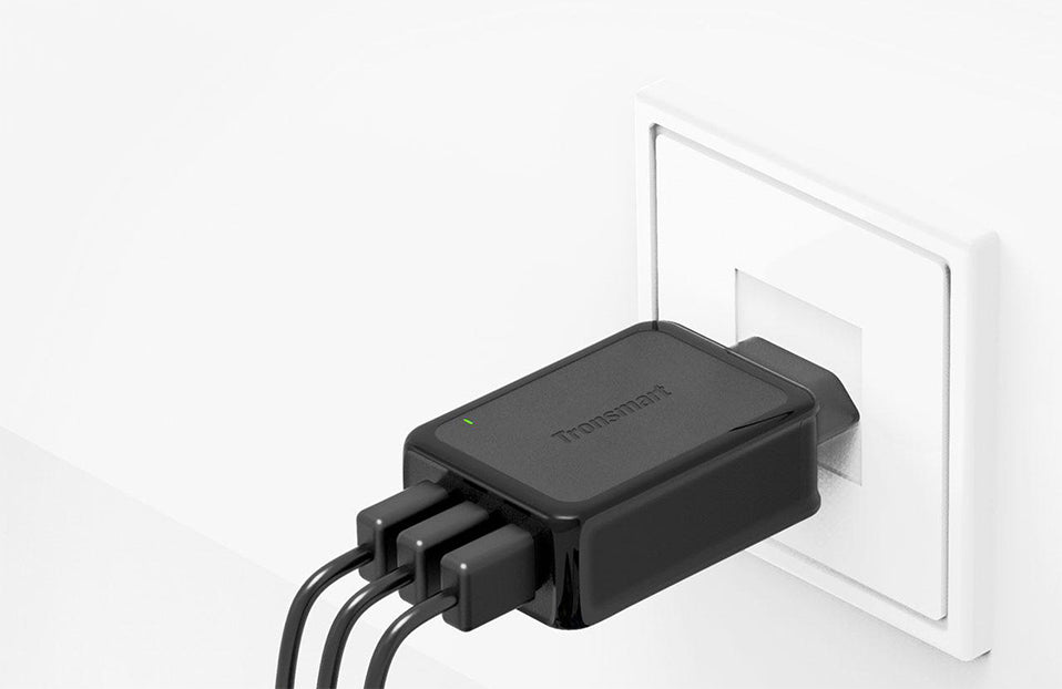 Tronsmart W3PTA Quick Charge 3.0 USB Charger with VoltiQ Tech