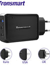 Tronsmart W3PTA Quick Charge 3.0 USB Charger with VoltiQ Tech