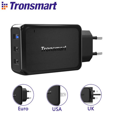 Tronsmart W3PTA Quick Charge 3.0 USB Charger with VoltiQ Tech