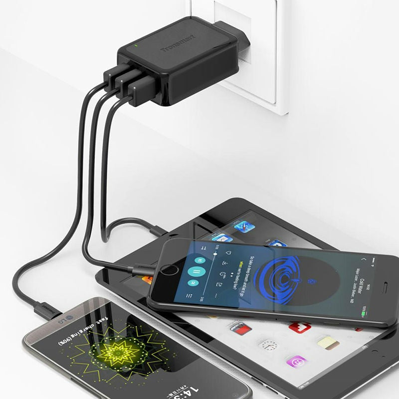 Tronsmart W3PTA Quick Charge 3.0 USB Charger with VoltiQ Tech