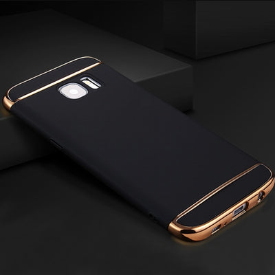 Luxury Shockproof Hard Plastic Back Cover Case for Samsung Galaxy S6 S7
