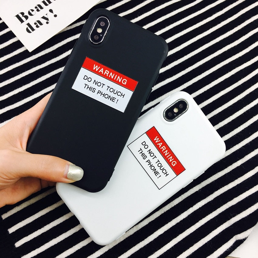 Rubber Silicon Candy Color Print Phone Case for iPhone X 6 6s 7 8 Plus