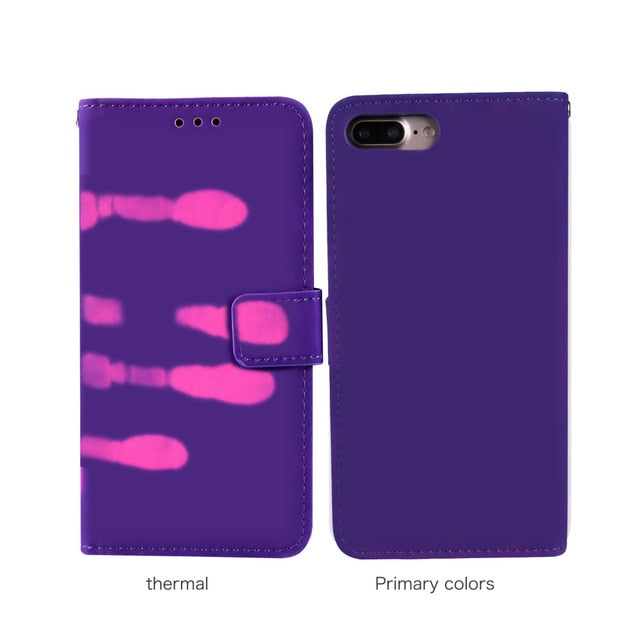Case Thermal Induction Discoloration Color Changing for iphone 6 iphone 7