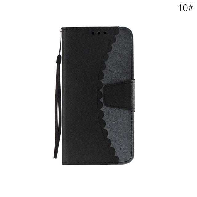 Case Card Holder Leather Protective Armor Cover for Iphone 7, 7plus