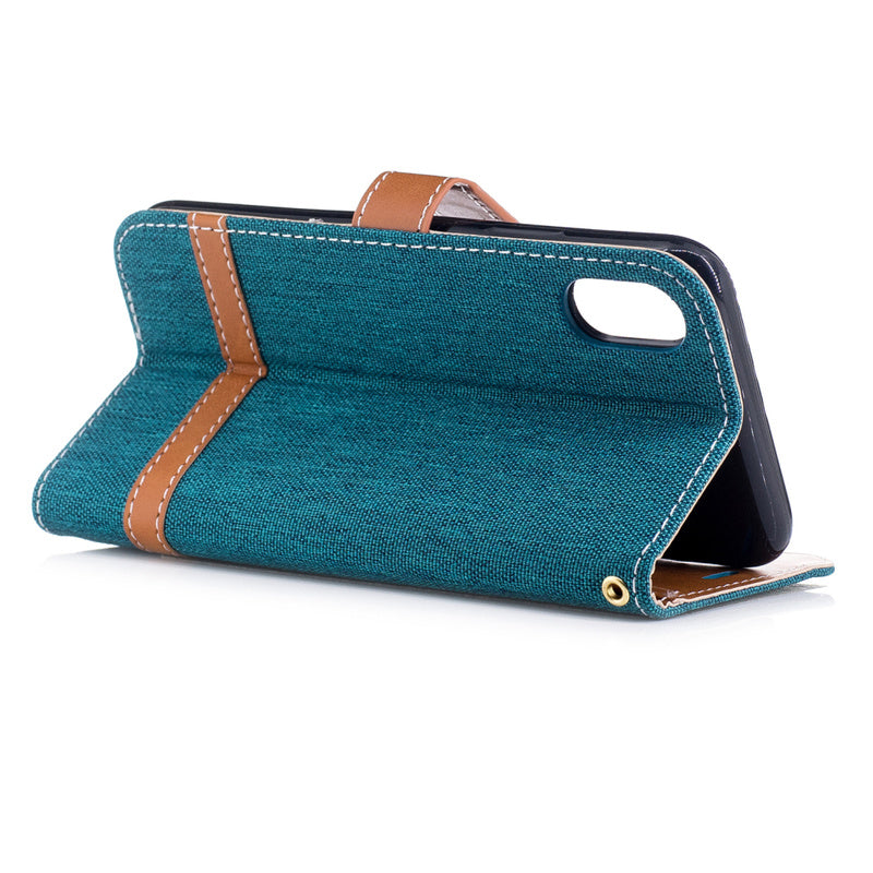 Card Holder Leather Protective Armor Case for iphone 8 case cover