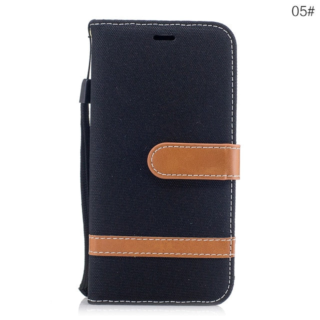 Card Holder Leather Protective Armor Case for iphone 8 case cover