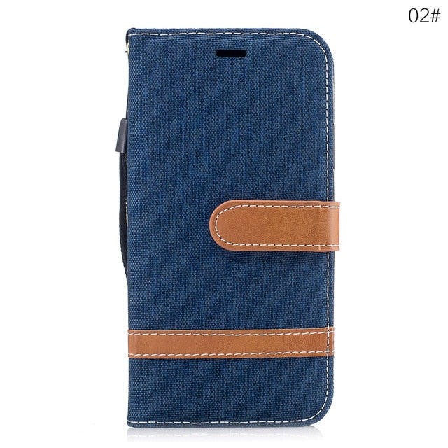 Card Holder Leather Protective Armor Case for iphone 8 case cover