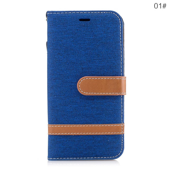 Card Holder Leather Protective Armor Case for iphone 8 case cover