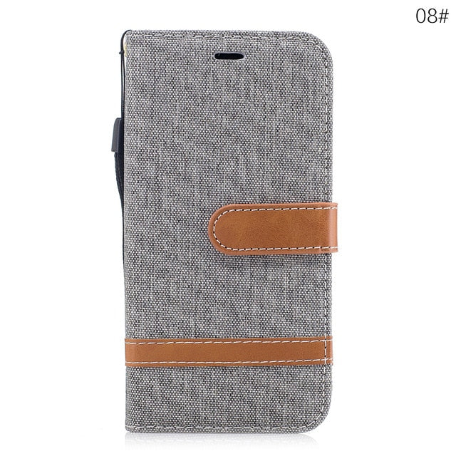 Card Holder Leather Protective Armor Case for iphone 8 case cover