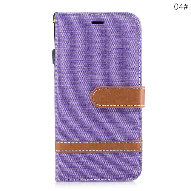 Card Holder Leather Protective Armor Case for iphone 8 case cover