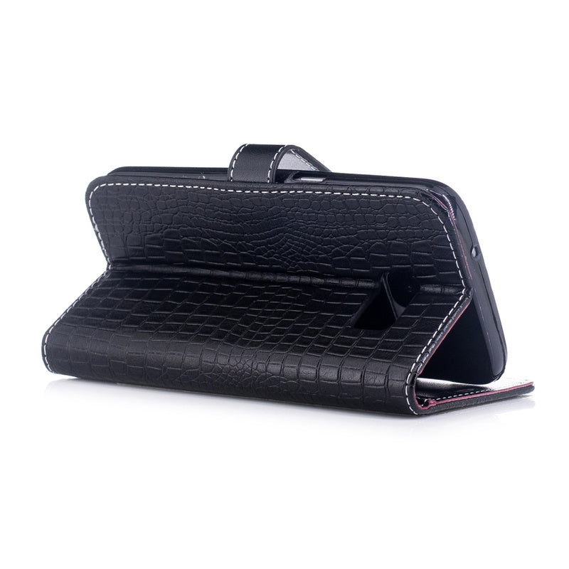 Case Card Holder Leather Protective Armor For Samsung Galaxy S7 S8