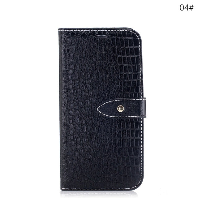 Case Card Holder Leather Protective Armor For Samsung Galaxy S7 S8