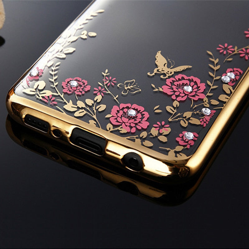 Silicon Luxury Housing Casing Glitter For Samsung Galaxy S3 S4 S5 S6 S7