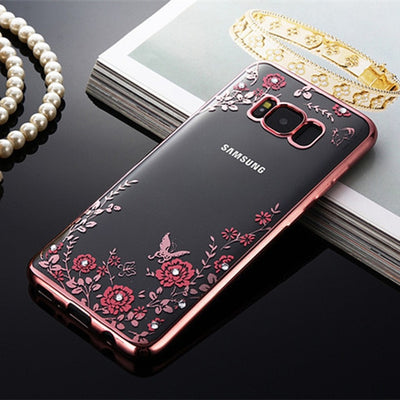 Silicon Luxury Housing Casing Glitter For Samsung Galaxy S3 S4 S5 S6 S7
