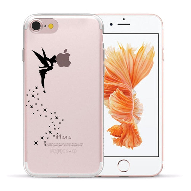 Butterfly Tinker Bell Silicone Case For iPhone 5 5S