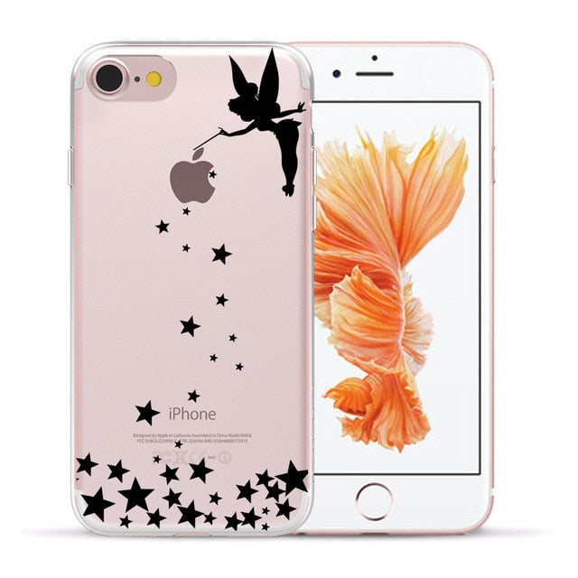 Butterfly Tinker Bell Silicone Case For iPhone 5 5S