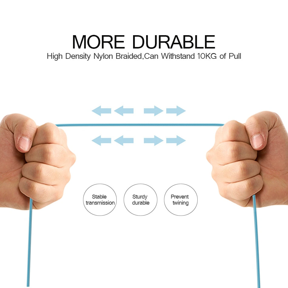 USB Micro Cable Android Mobile Phone Data Sync