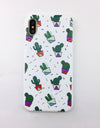 Rubber Silicon Candy Color Print Phone Case for iPhone X 6 6s 7 8 Plus