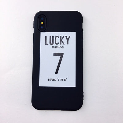 Rubber Silicon Candy Color Print Phone Case for iPhone X 6 6s 7 8 Plus