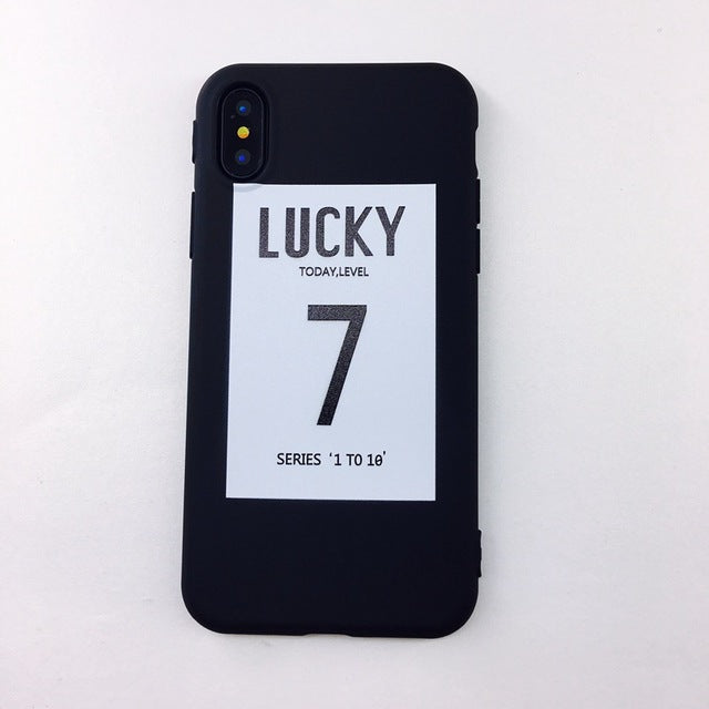 Rubber Silicon Candy Color Print Phone Case for iPhone X 6 6s 7 8 Plus