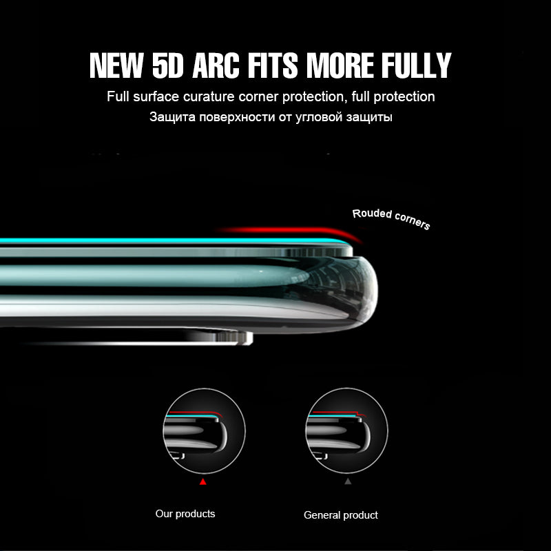 5D Tempered Glass For Huawei Honor 10 Glass Screen Protector