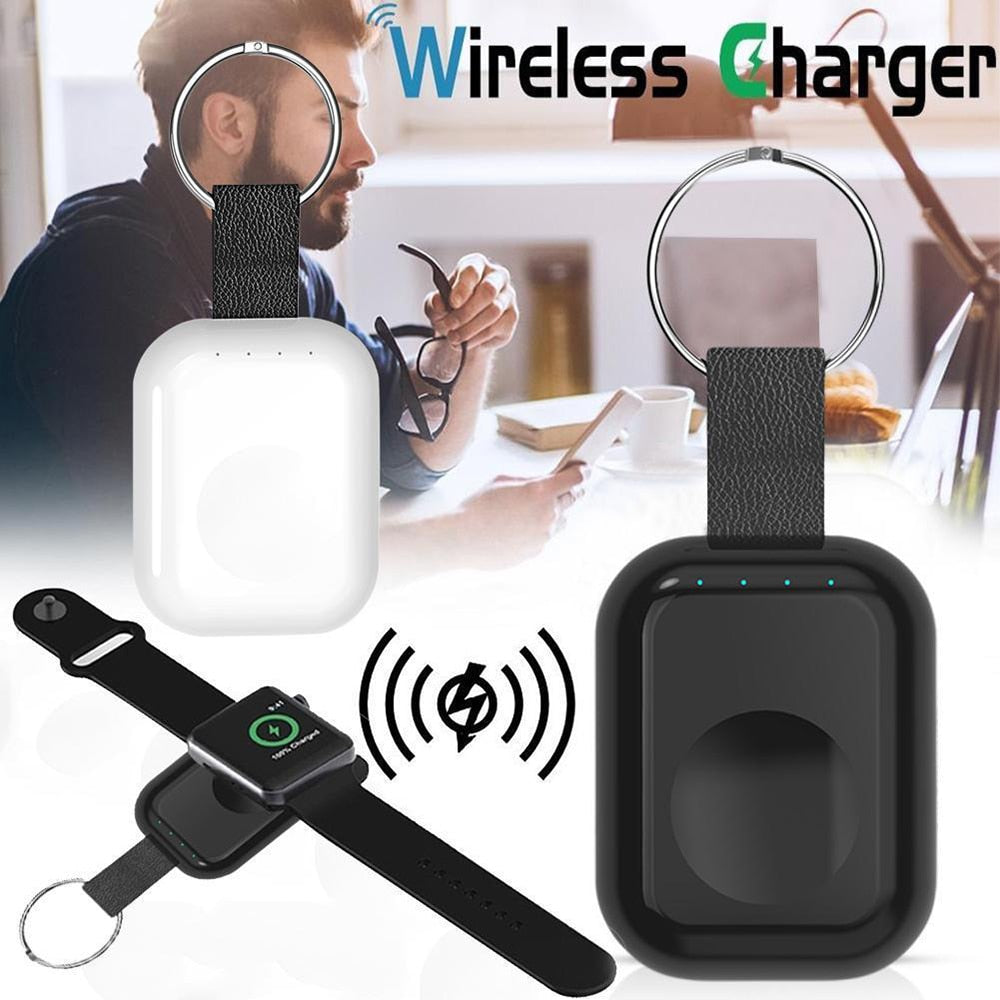 Wireless Charger Power Bank for i Watch 1 2 3 4 Portable Mini External Battery Pack