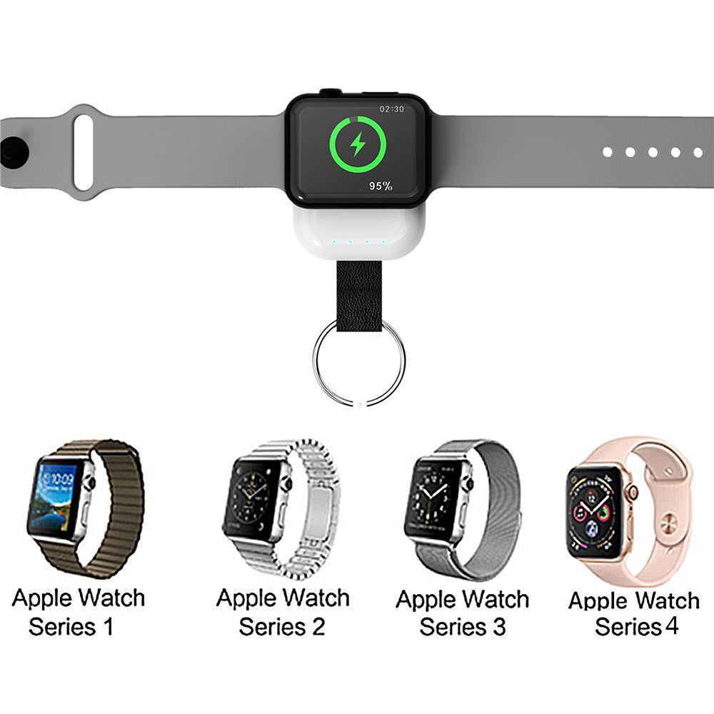 Wireless Charger Power Bank for i Watch 1 2 3 4 Portable Mini External Battery Pack