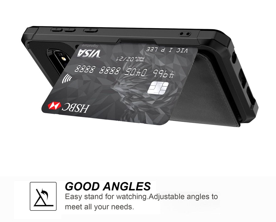 Wallet Case Luxury Car Magnetic for Galaxy S10