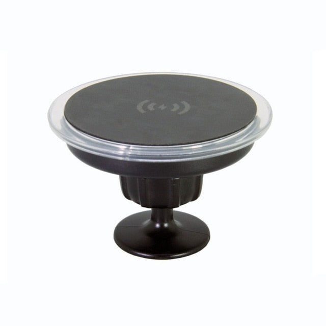 Wireless Car Charger Magnetic Mount Holder For Samsung S9 iPhone XS MAX