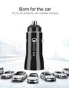 Fast Charge Car Charger Born Multi-function Dual Port Mini  for Xiaomi Huawei Samsung