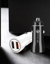 Fast Charge Car Charger Born Multi-function Dual Port Mini  for Xiaomi Huawei Samsung