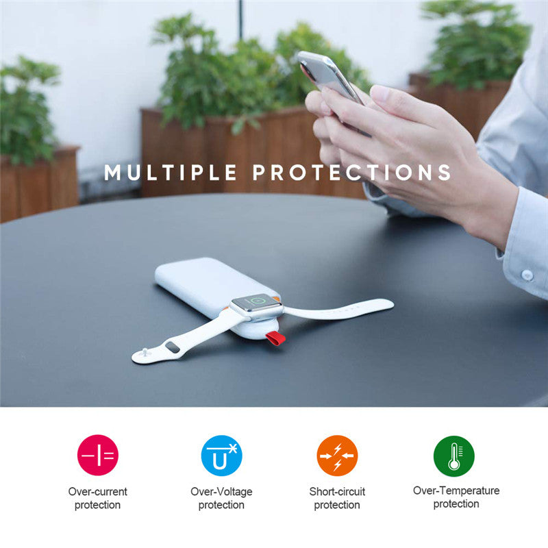 Wireless Charger Magnetic USB Charger Quick Charge Carregador Portatil Mini