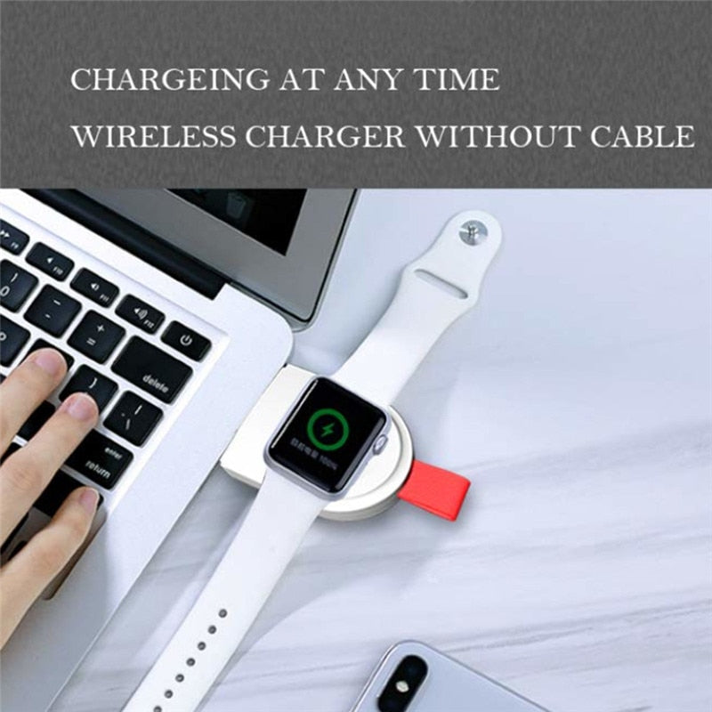 Wireless Charger Magnetic USB Charger Quick Charge Carregador Portatil Mini