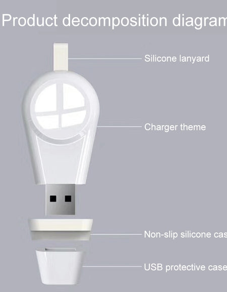 2mm Wireless Charger for i Watch 1 2 3 4 Dock Adapter