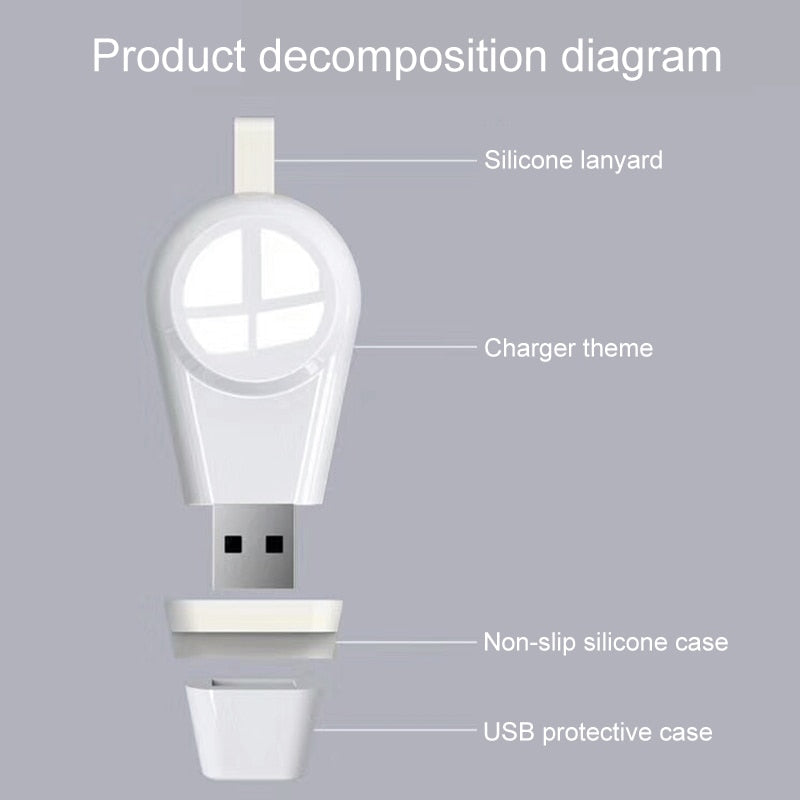 2mm Wireless Charger for i Watch 1 2 3 4 Dock Adapter