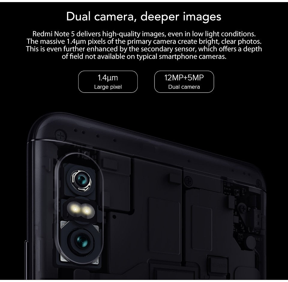 Xiaomi Redmi Note 5 64GB ROM 4GB RAM