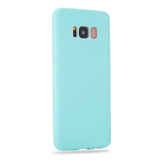 Luxury Phone Silicone Case for Samsung galaxy S8 S9 S10 Plus S6 S7 edge S4 S5