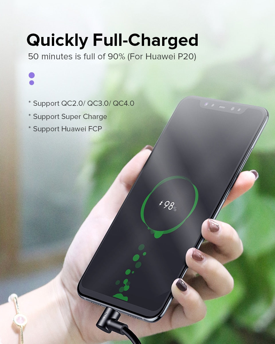 USB Type-C Cable for Huawei P30 P20