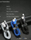 Magnetic Charger Data Micro USB Type-C Cable Magnet Lighting