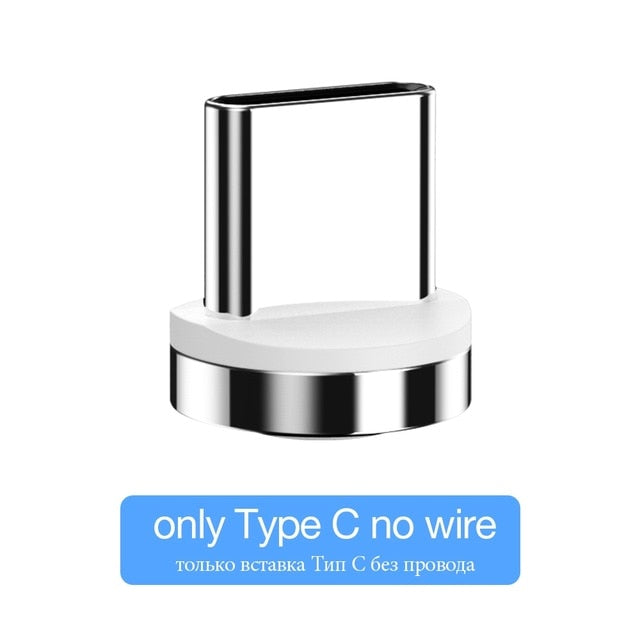 Magnetic Charger Data Micro USB Type-C Cable Magnet Lighting