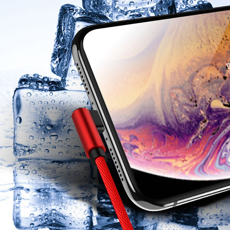 2M Micro USB Cable Fast Charger Braided Data Cable