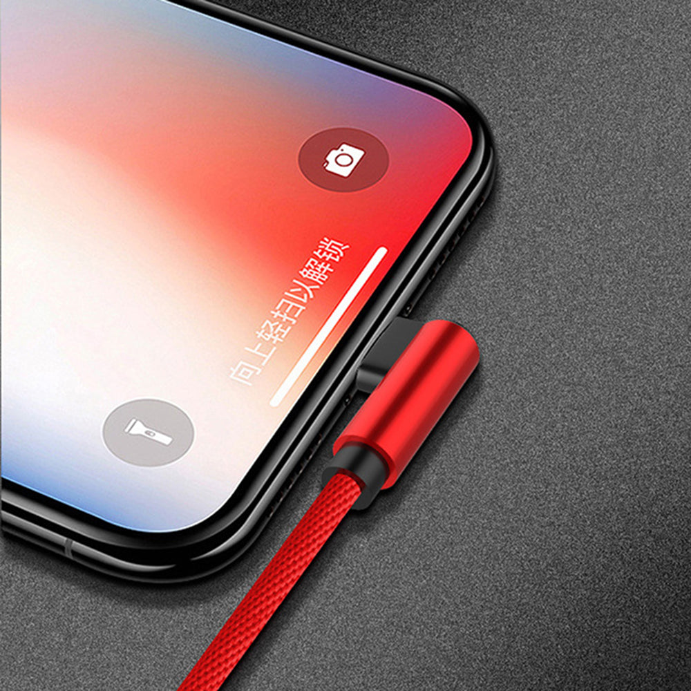 2M Micro USB Cable Fast Charger Braided Data Cable