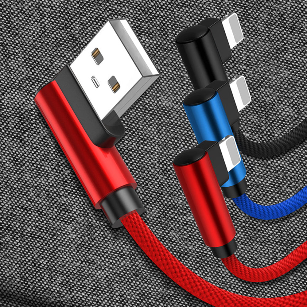 2M Micro USB Cable Fast Charger Braided Data Cable