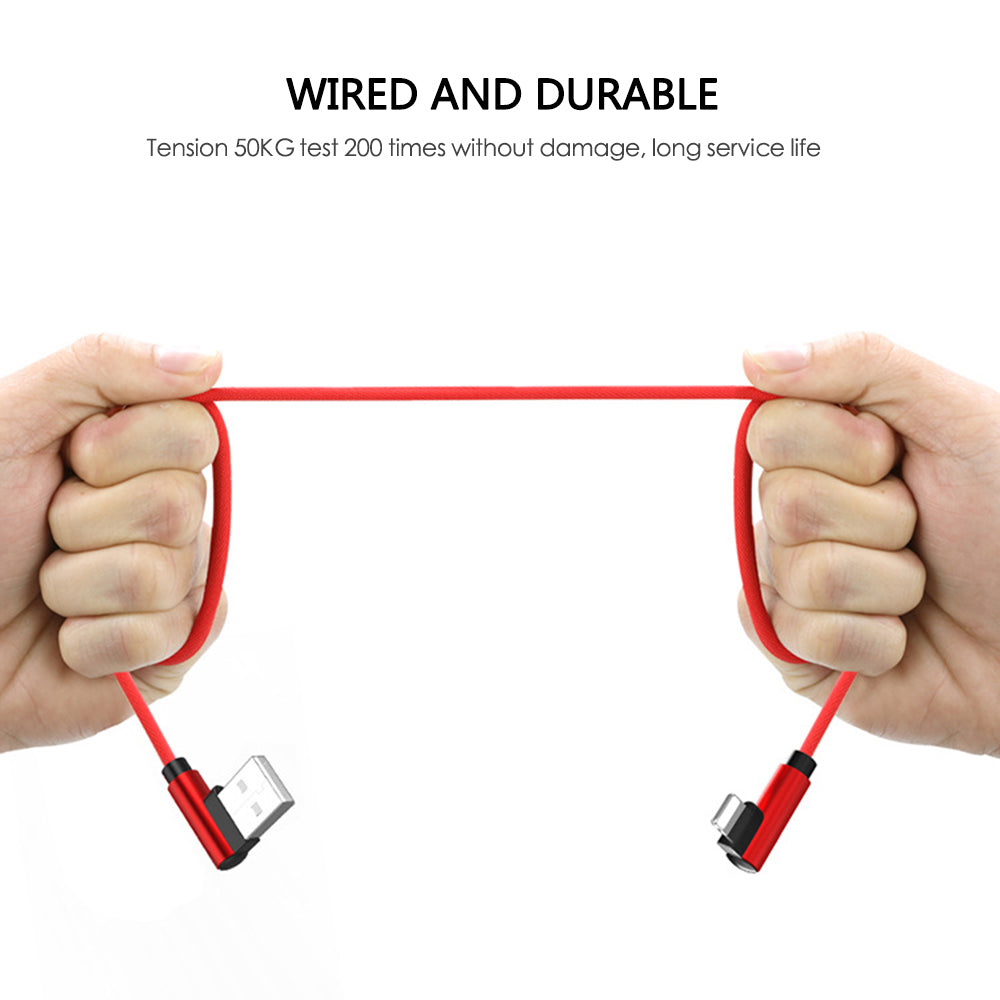 2M Micro USB Cable Fast Charger Braided Data Cable