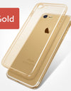 Luxury Clear Silicone Soft Case Transparent For iphone 7 8 6 6s Plus 7Plus 8Plus