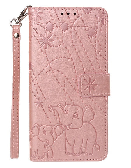 Wallet Case Flip Protective Skin Magnetic Clasp Card Slots Leather For Galaxy S10 S9 S8