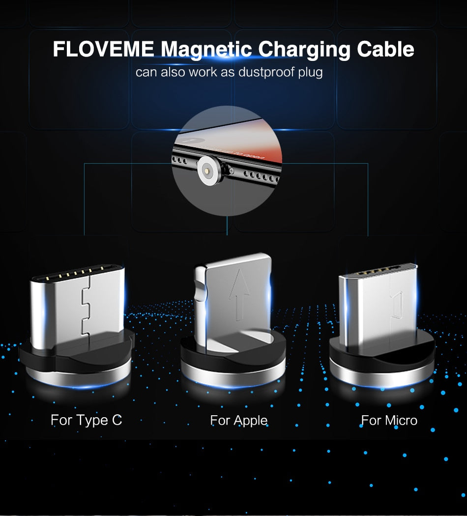 Magnetic Cable Type C Micro USB